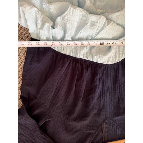 LANE BRYANT NWOT Night Sky Blue Crepe Tiered Maxi Long Dress 24 Transitional - Picture 6 of 7